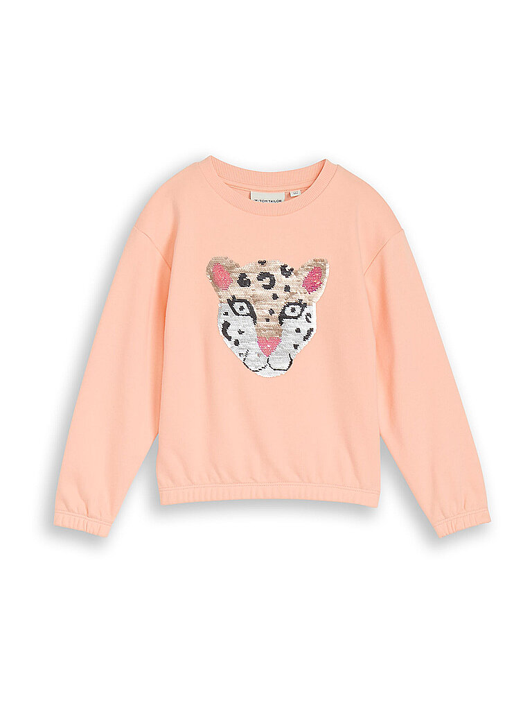 TOM TAILOR Mädchen Sweater  orange   92-98 baby